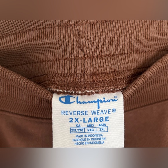 Champion x KNC Beauty Reverse Weave Sweatpants/Brown - Picture 7 of 11